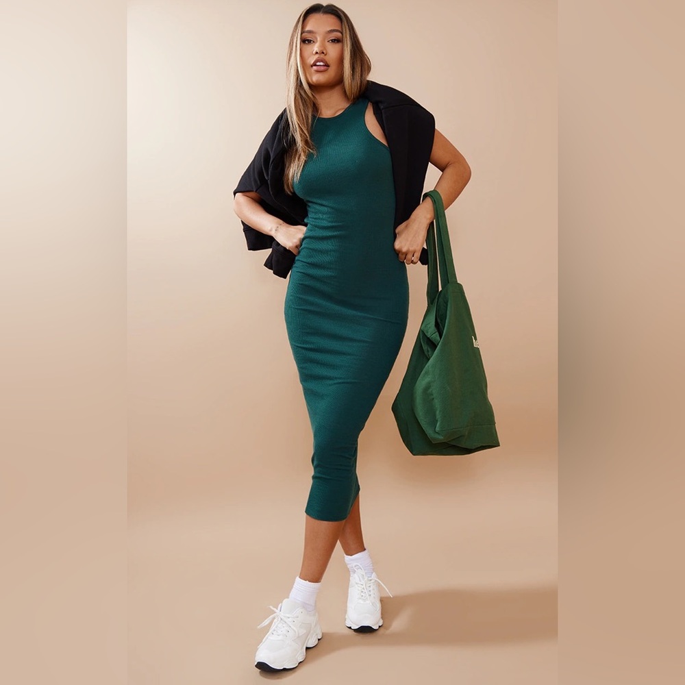 PLT Emerald Midi Dress